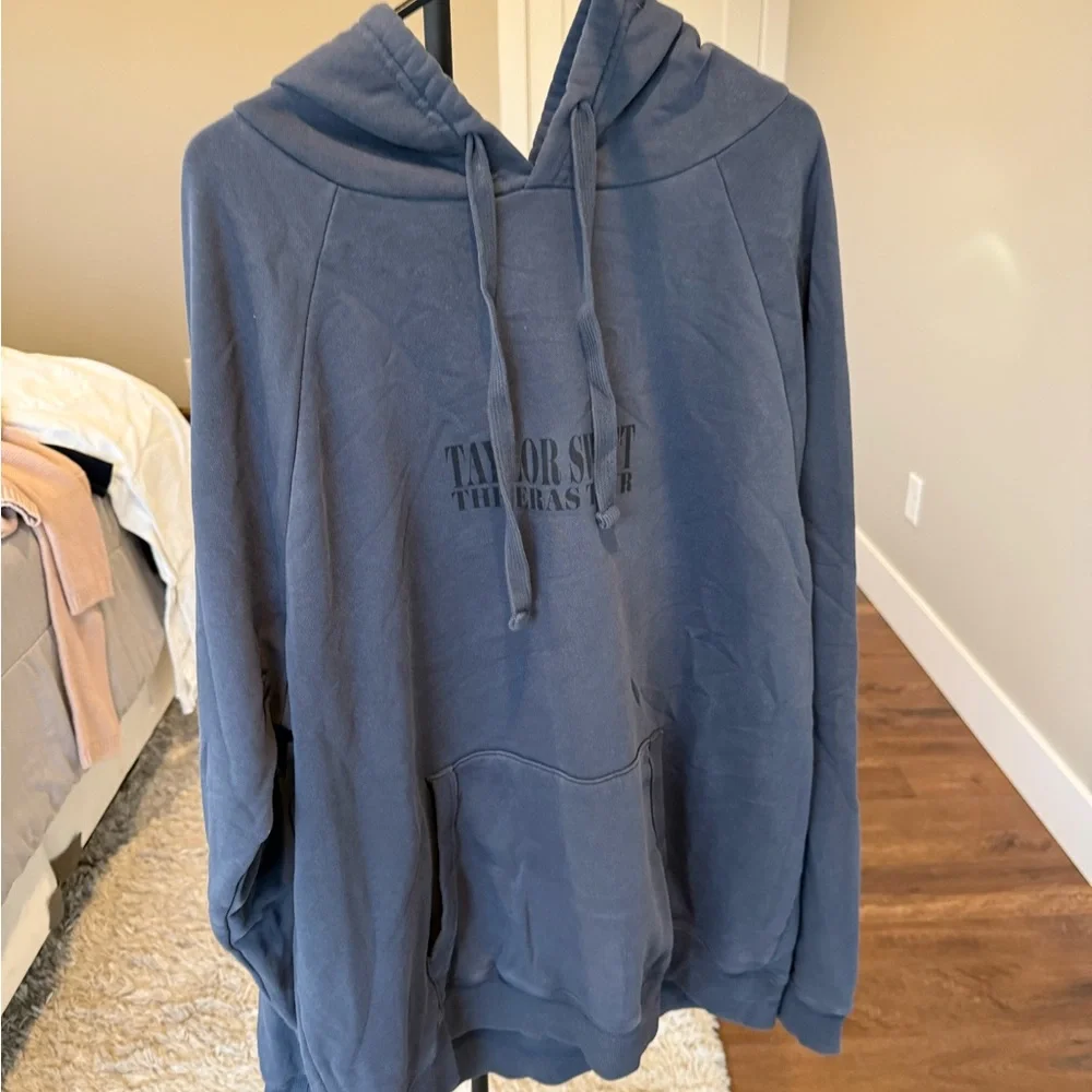 Taylor Swift The Eras Tour Blue Hoodie - Picture 2 of 8